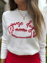 Load image into Gallery viewer, GAME DAY SCRIPT SWEATER
